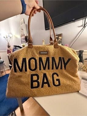 Childhome Original “Mommy Bag” Tote/Diaper Bag With Pack Dr Brown’s Pacifiers